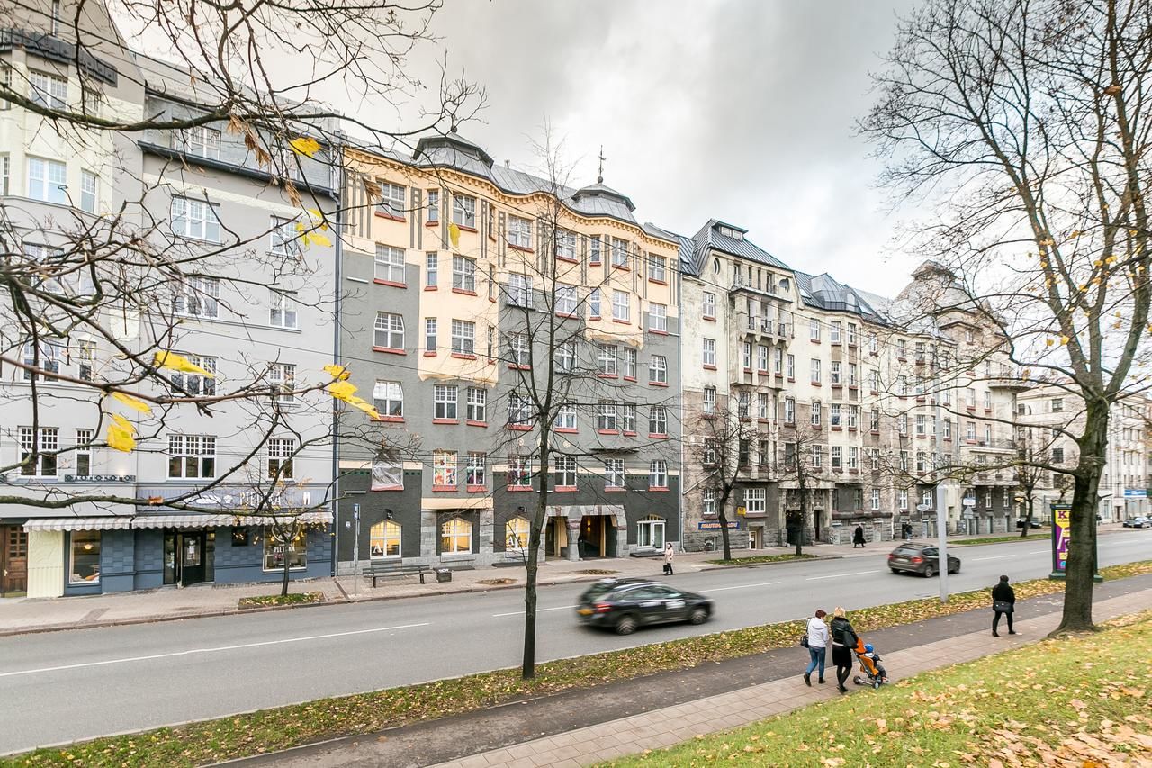 Апартаменты Cozy flat. Art Nouveau building, near the city center Рига-15