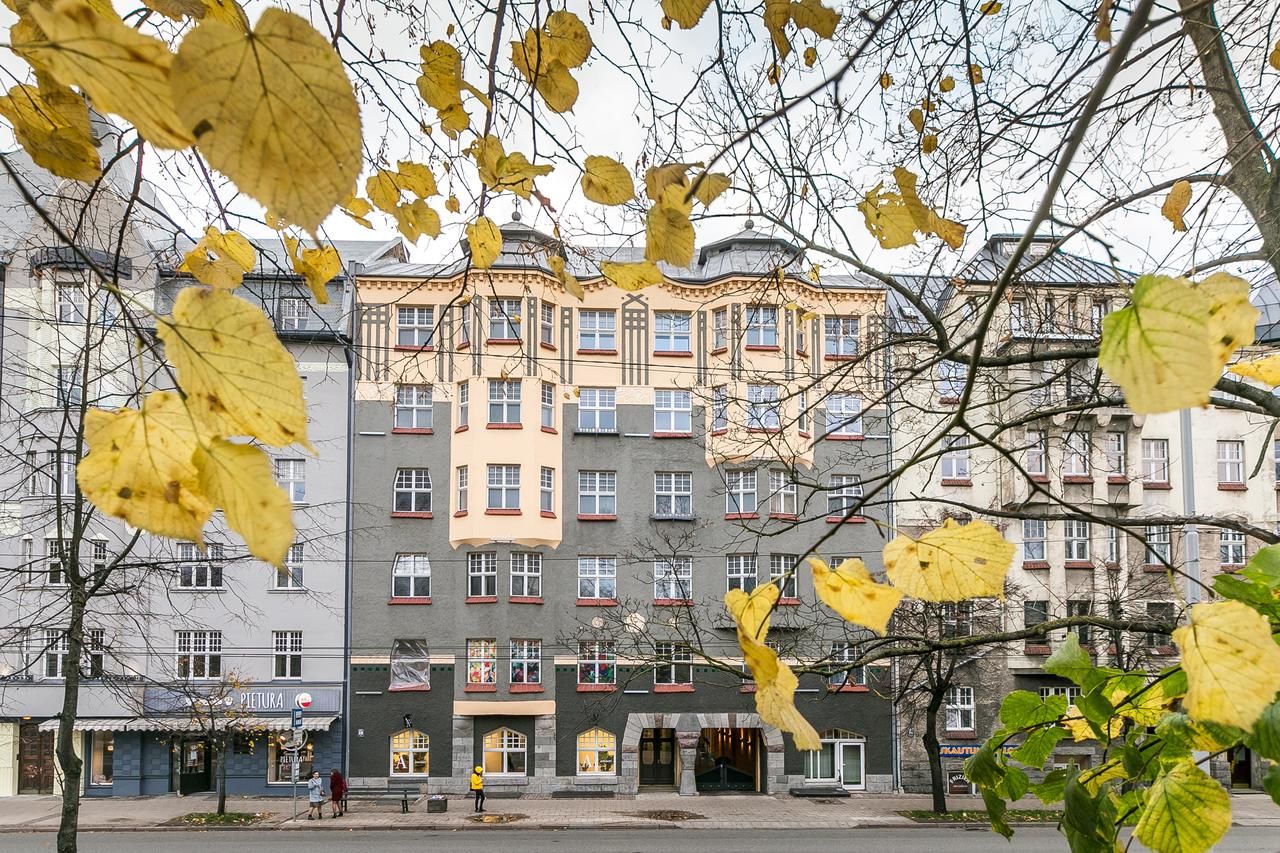 Апартаменты Cozy flat. Art Nouveau building, near the city center Рига-16