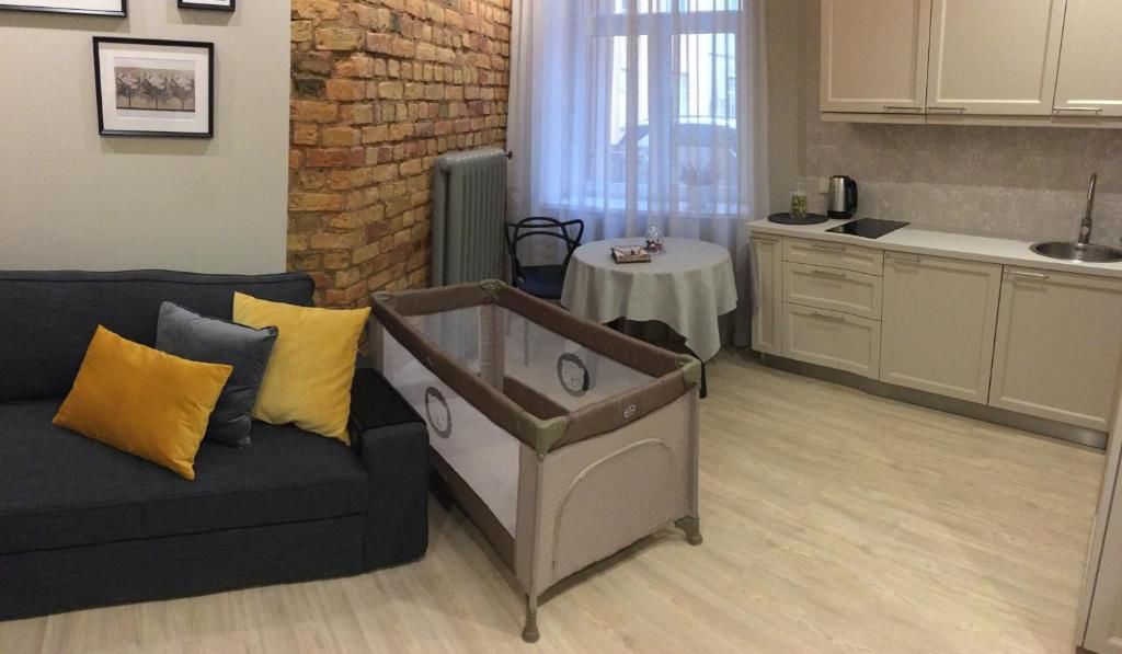 Апартаменты Cozy flat. Art Nouveau building, near the city center Рига-29